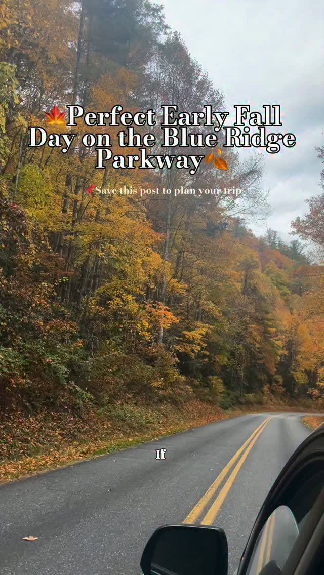 Blue Ridge Parkway Fall Colors Itinerary