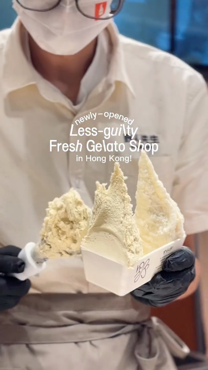 Hong Kong Gelato Shop Offers Natural Seasonal Flavors