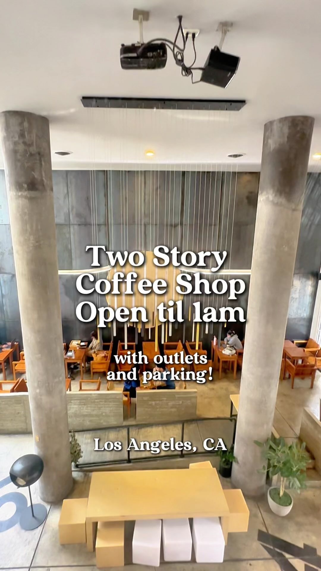 Stylish Los Angeles Coffee Shop With Outdoor Fire Pits