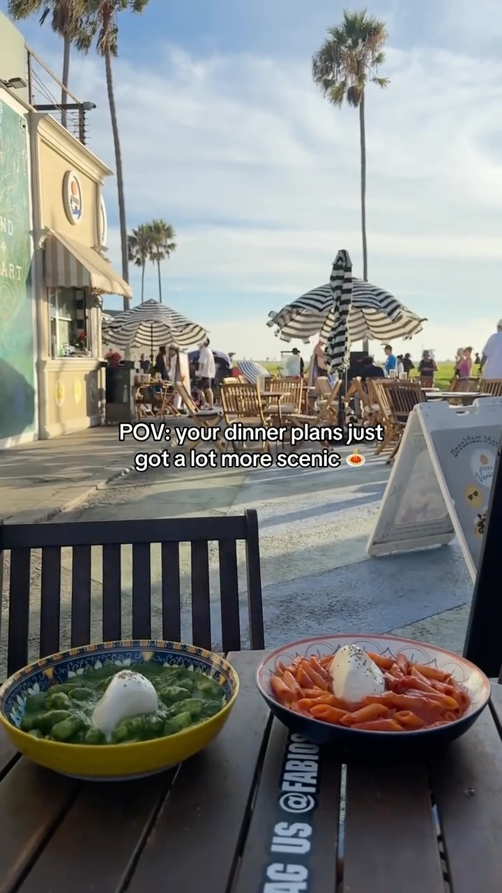 Fabios Pasta Offers Dreamy Sunset Dinners