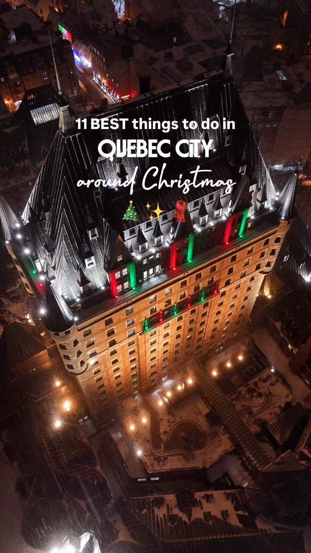 Quebec City's Enchanting Christmas Attractions