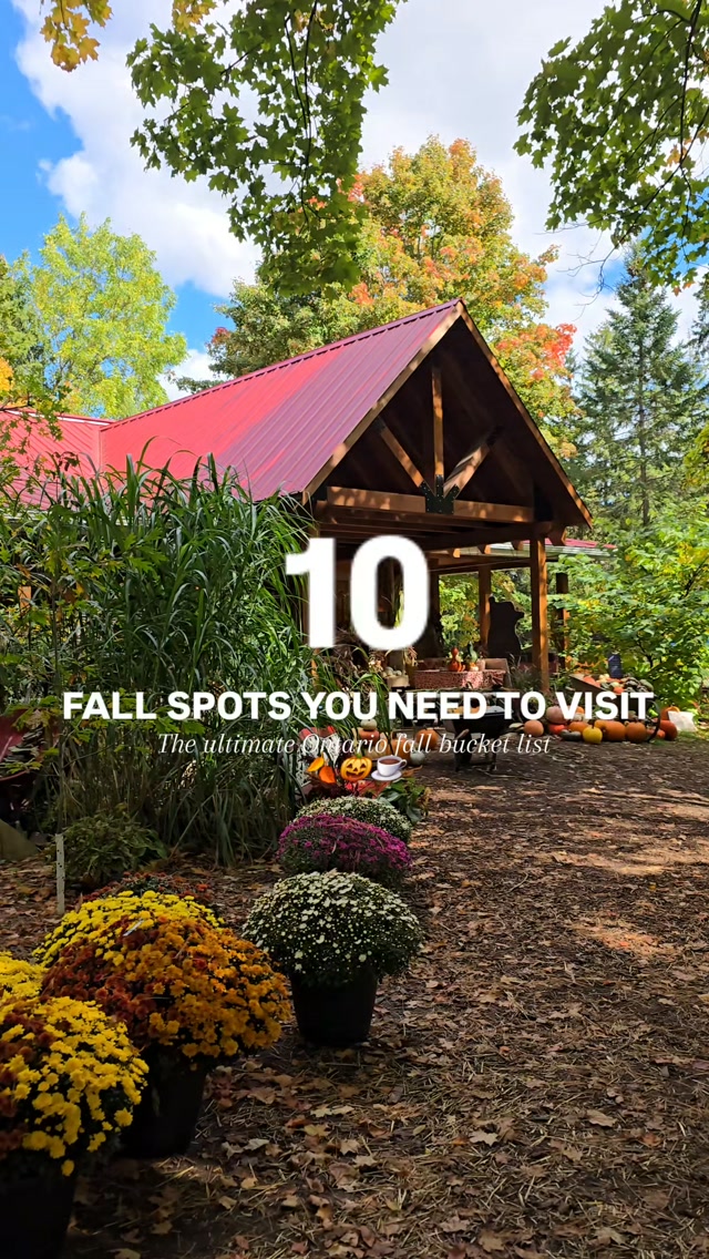Ontario's Best Fall Fun And Farm Destinations