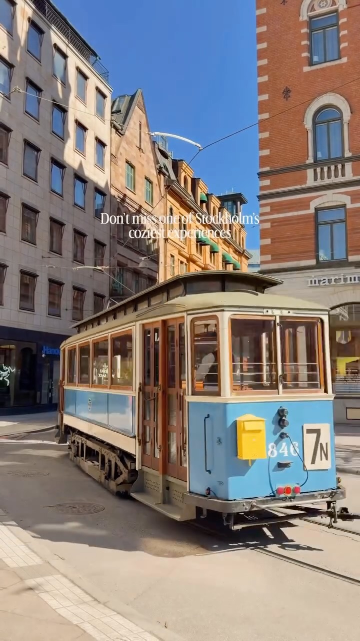 Historic Tram Ride to Stockholm's Djurgården Island