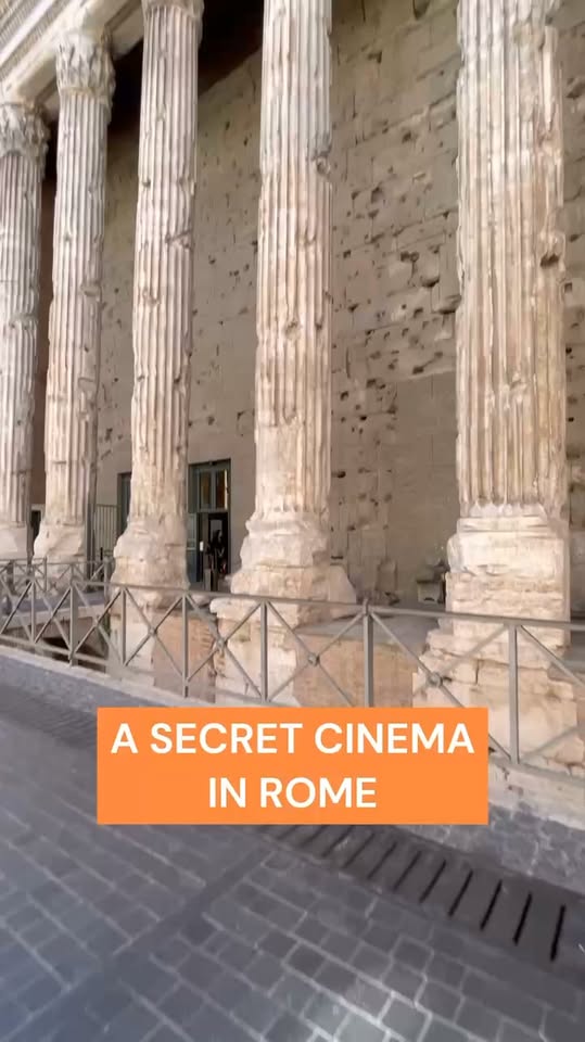 Rome's Ancient Temple Of Hadrian Immersive Experience