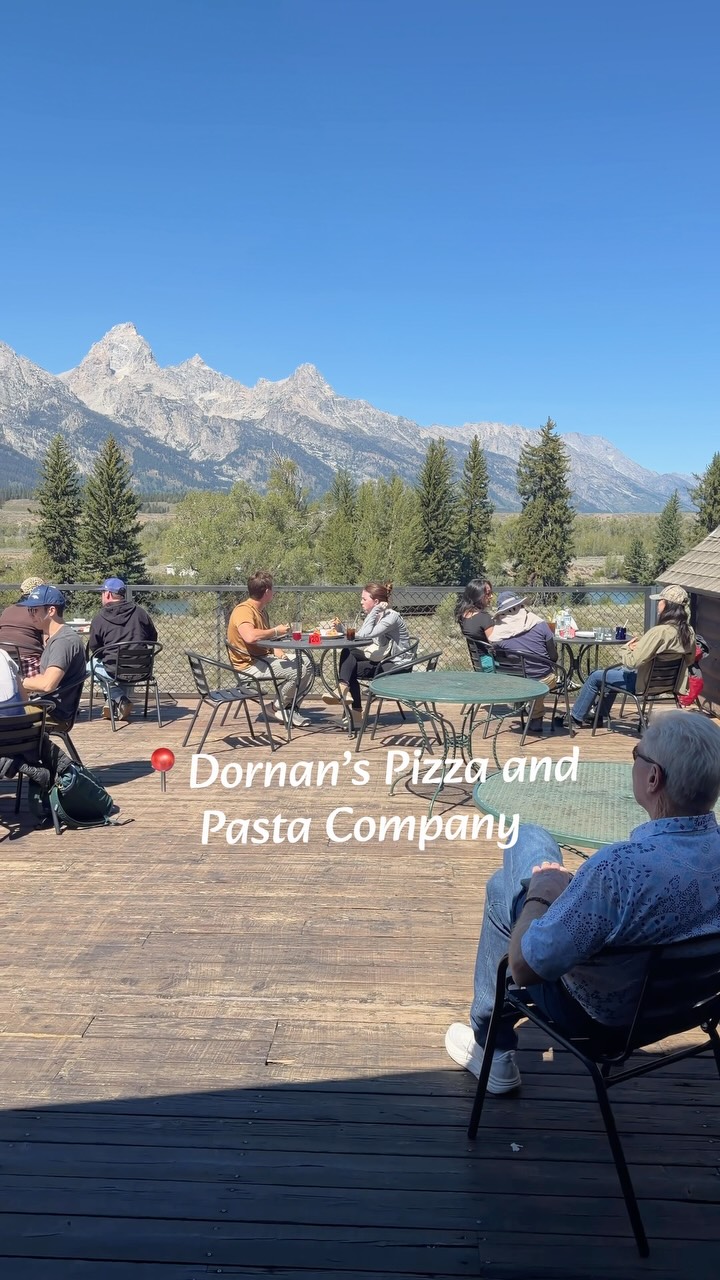 Dine with Mountain Views in Grand Teton