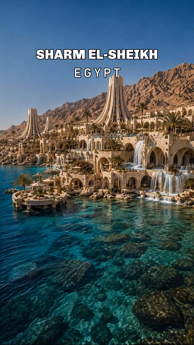 Sharm El-Sheikh's Fictional Architectural Vision