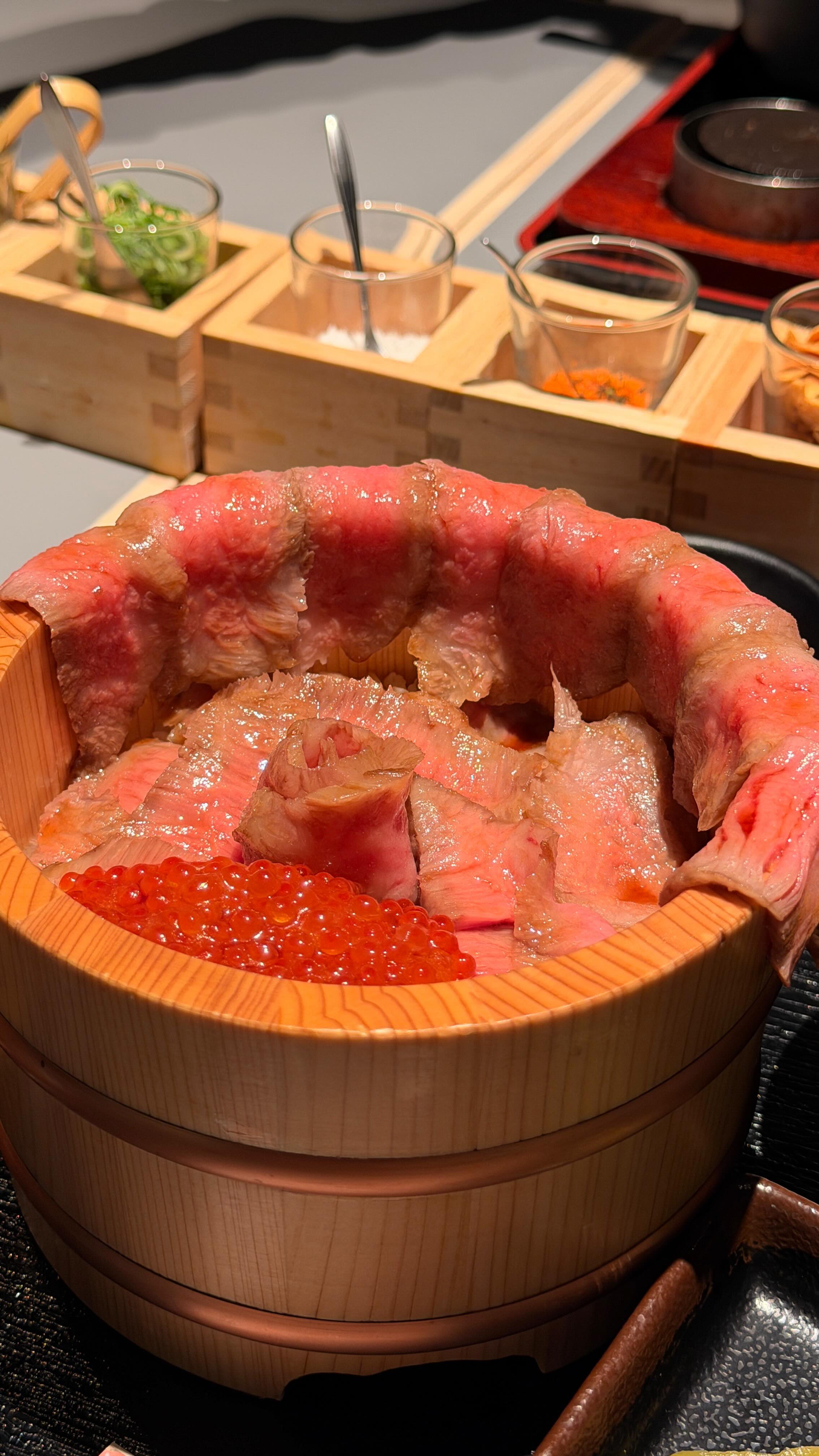 Kuroge Wagyu Mabushi Melts in Your Mouth