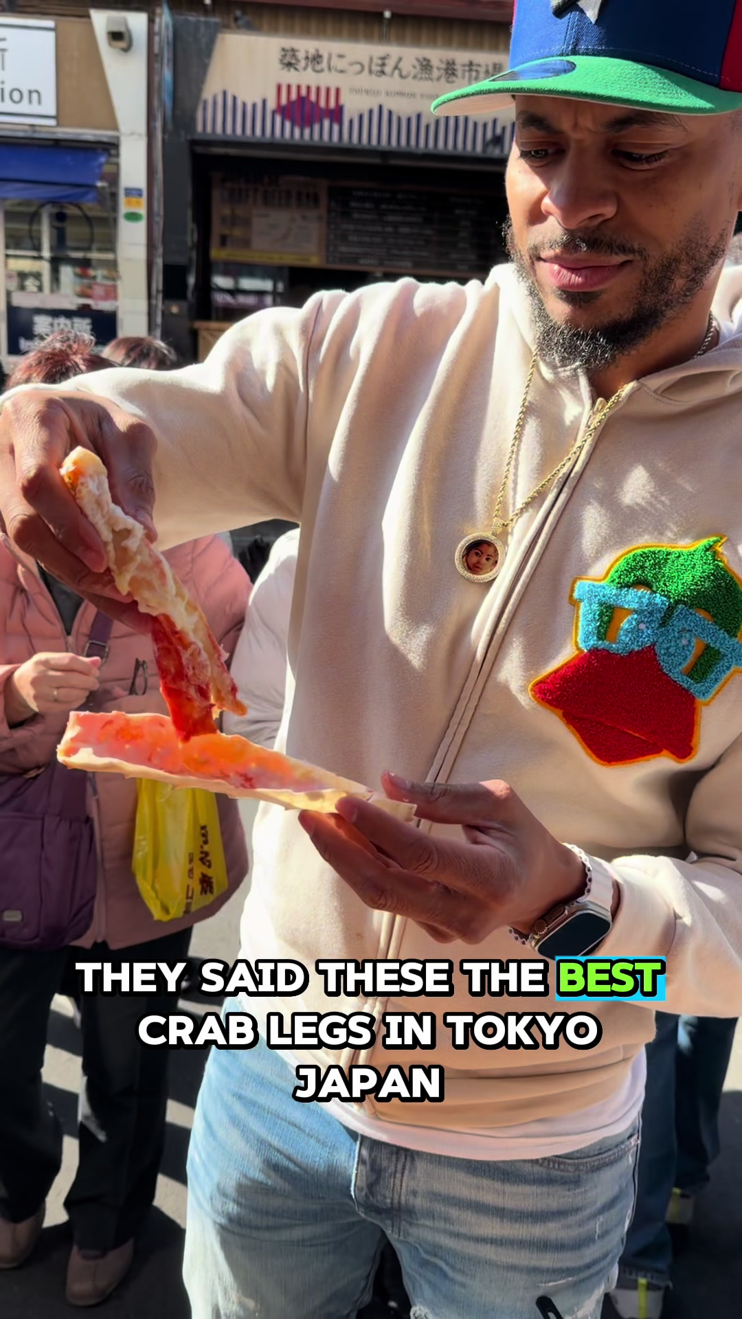 Tsukiji Market's Viral Garlic Butter Crab Legs