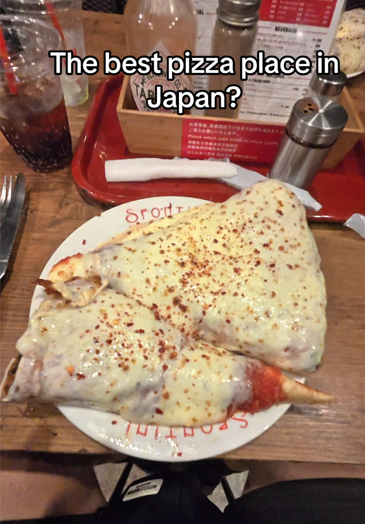Japanese Pizza Restaurant With Unique Toppings