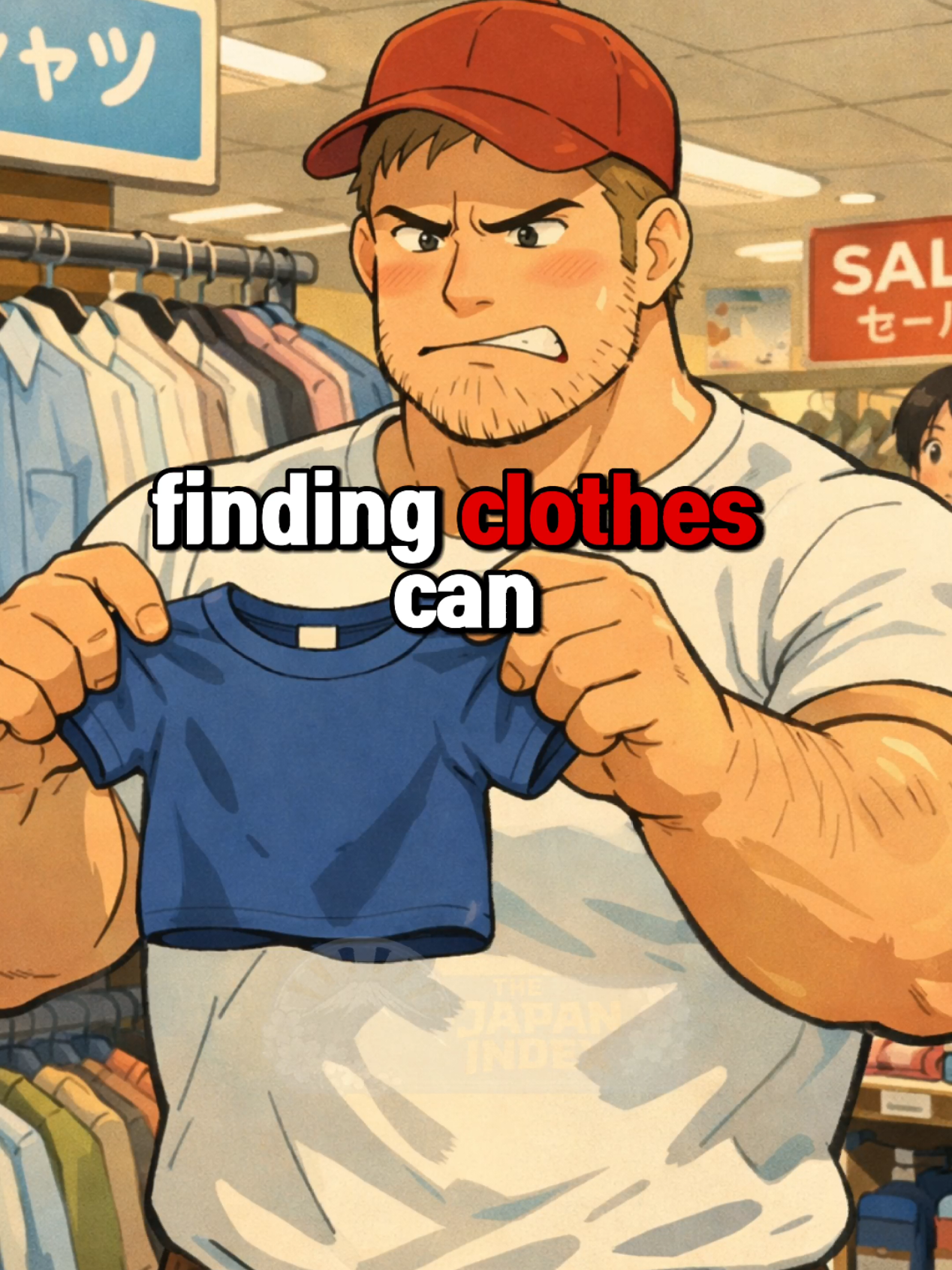 Big and Tall Clothing Store in Shinjuku