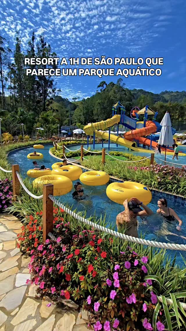 Brazilian Resort Offers Water Park Fun With 17 Pools