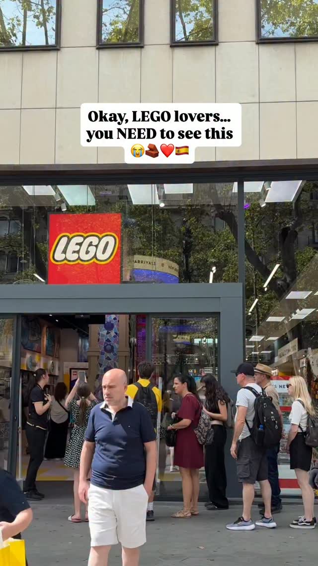 LEGO Store's Grand Barcelona Location