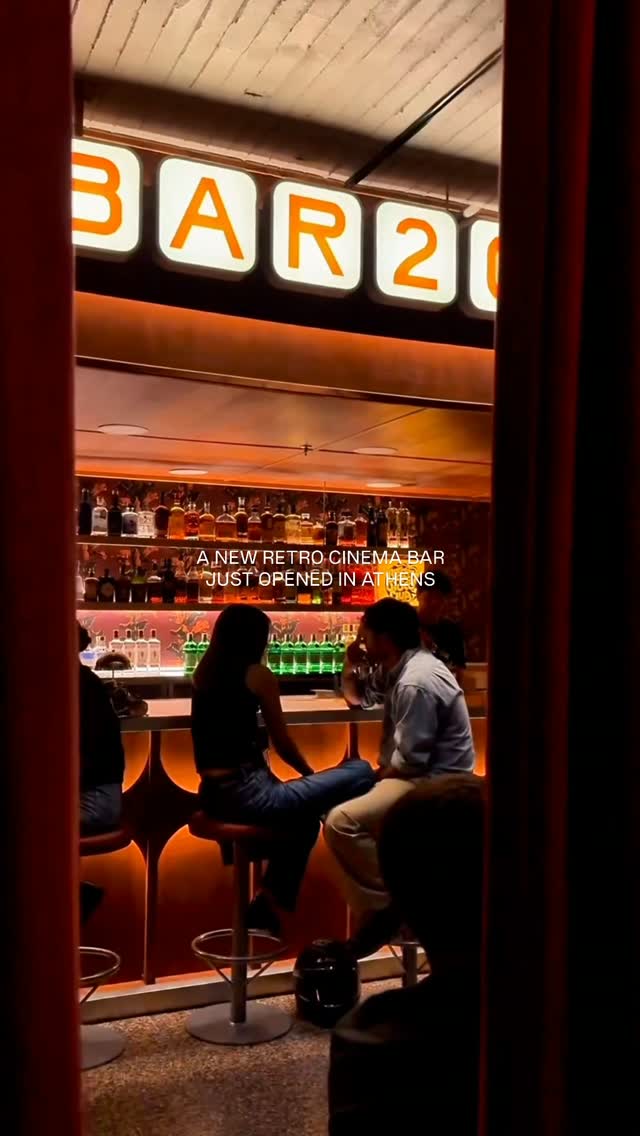 Athens Cinema Bar Offers Retro Vibes