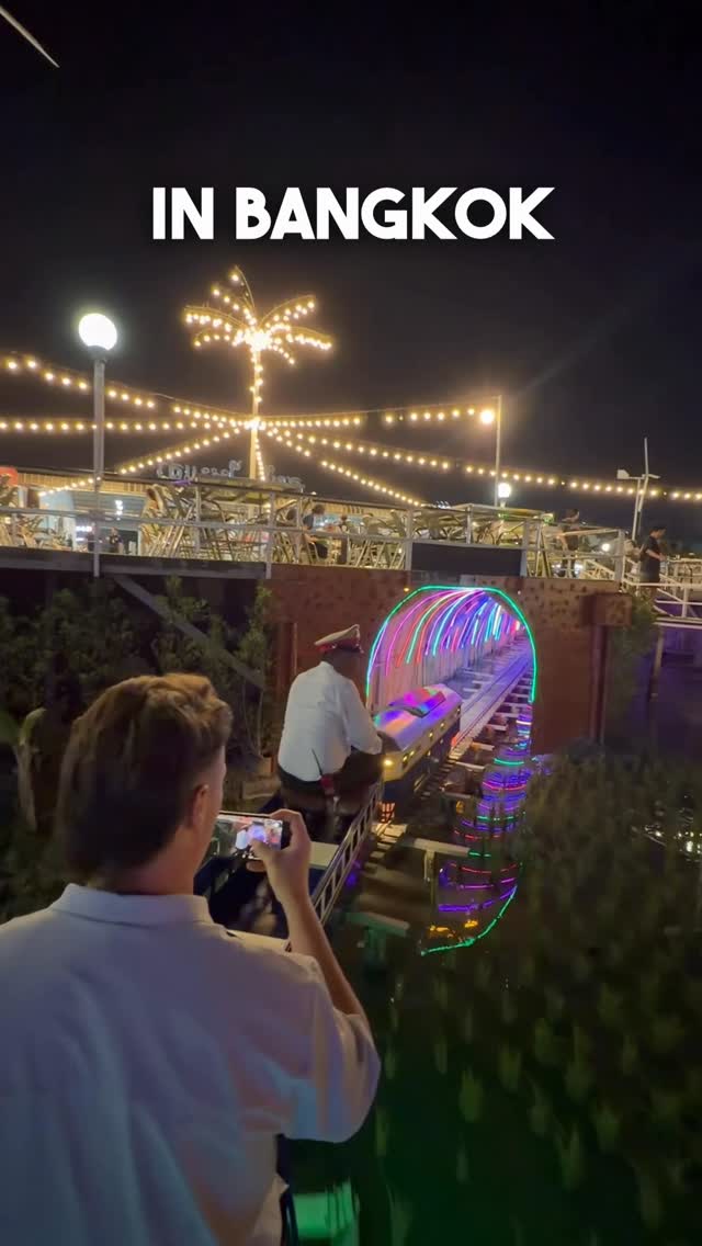 Miniature Train Restaurant Offers Rice Field Views