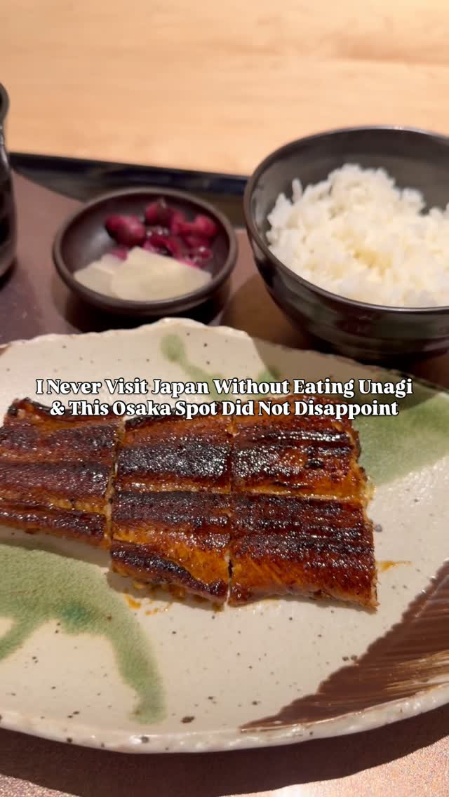 Osaka Eel Specialty Restaurant Offers Delicious Hitsumabushi