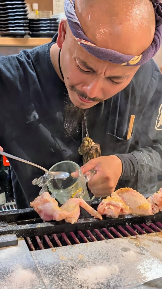 Fukuoka Yakitori Restaurant Features Crispy Chicken