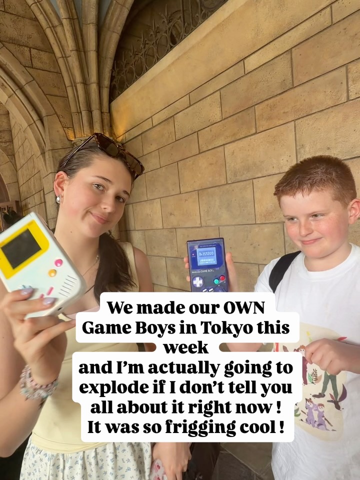 Customized Game Boy Creations in Akihabara