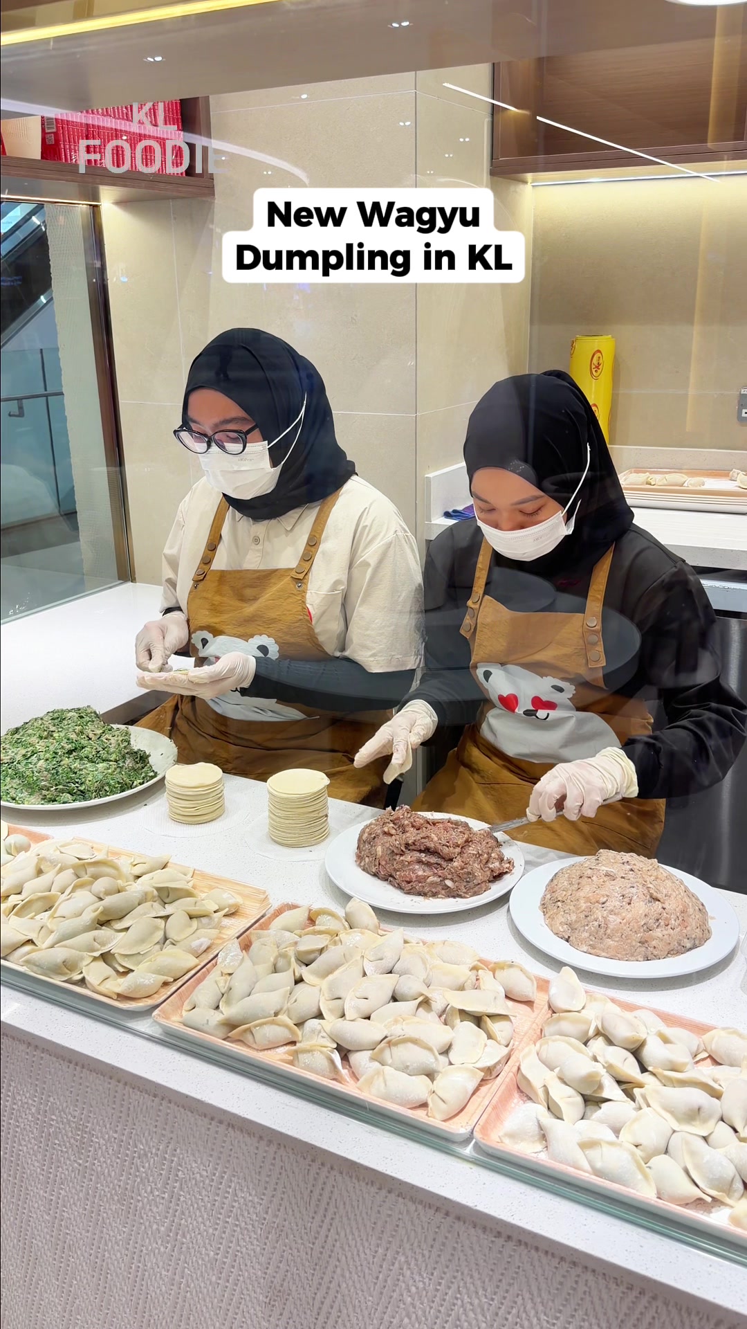 Papa Bear's Offers Freshly Wrapped Dumplings