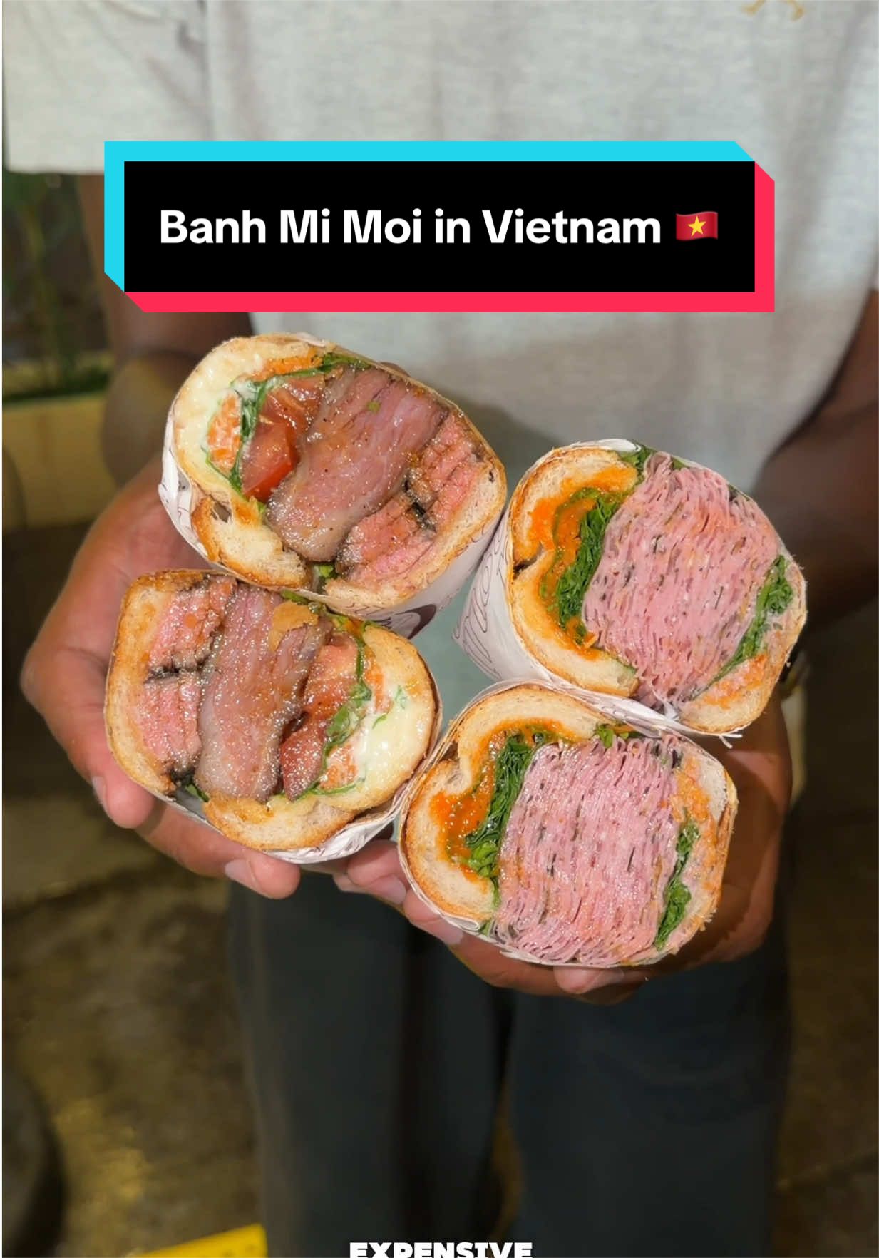 Banh Mi Moi Wagyu Steak And Mortadella Sandwiches