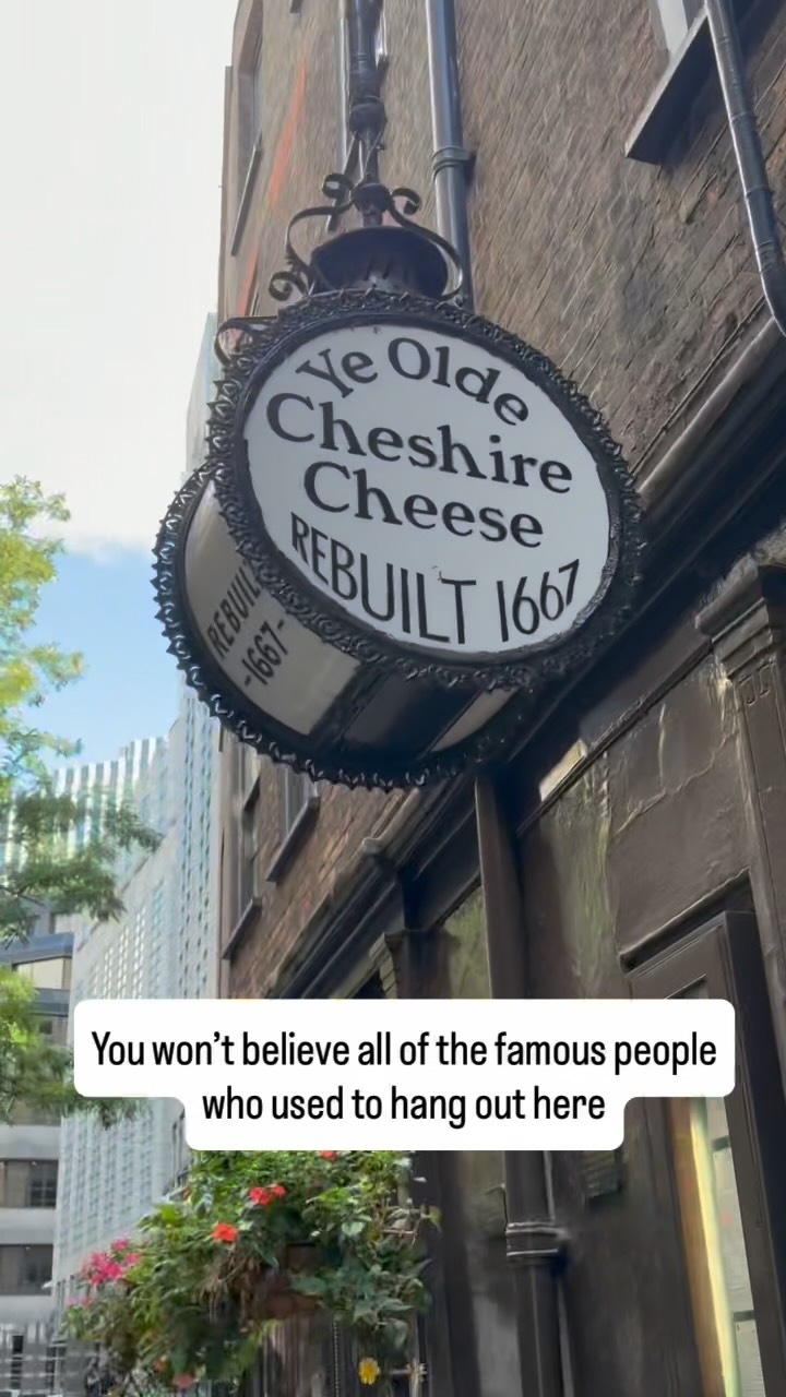 Historic London Pub With Literary Fame