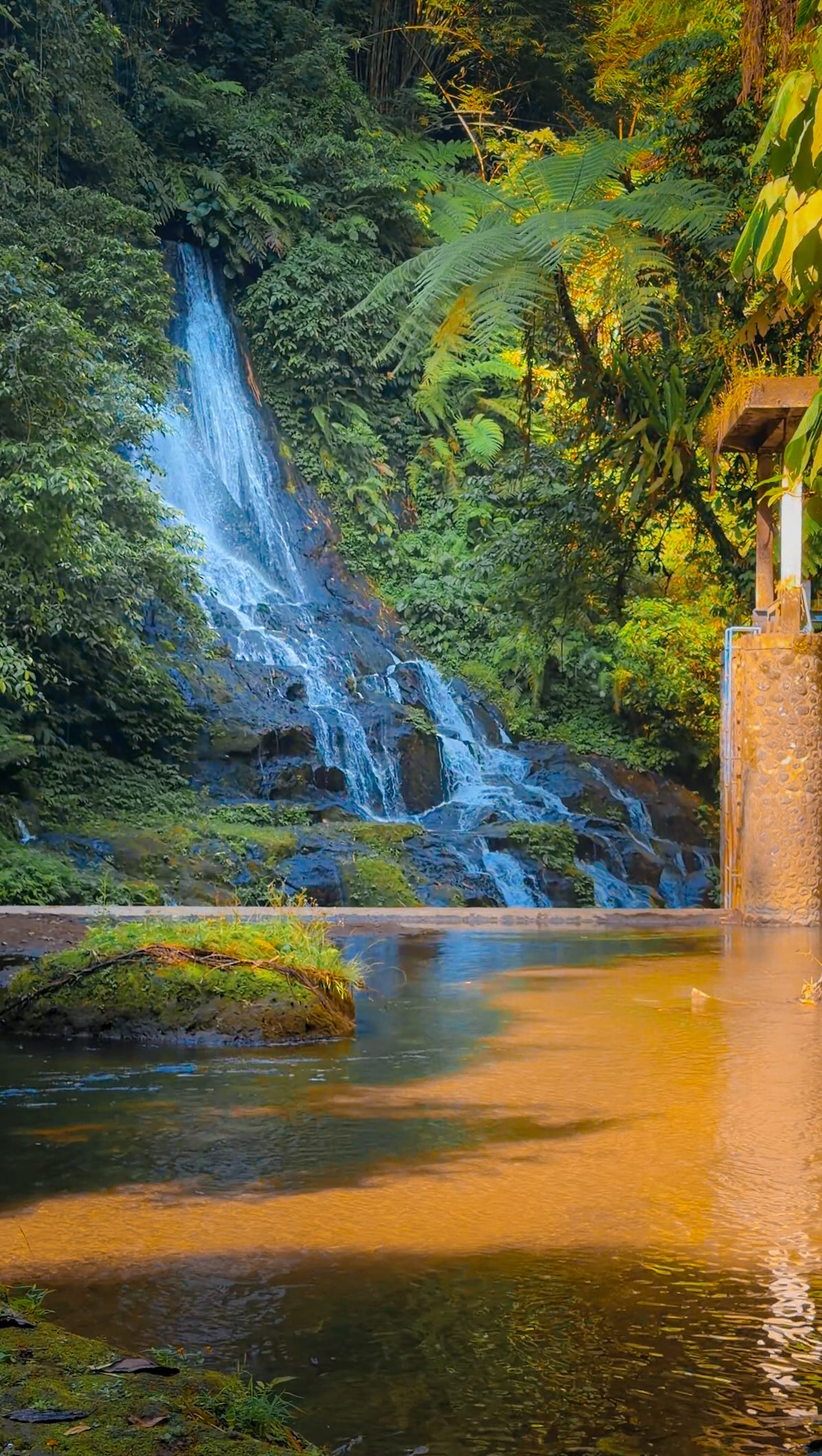 Trek to Bali's Cinematic Goa Giri Campuhan Waterfall