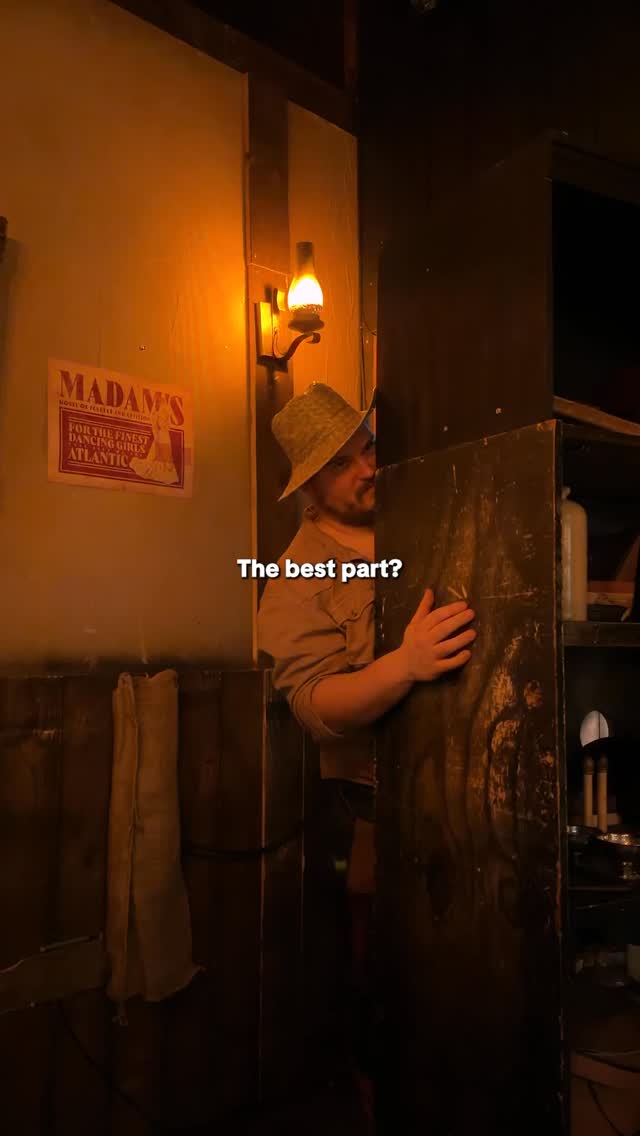 Immersive Wild West Bar Experience
