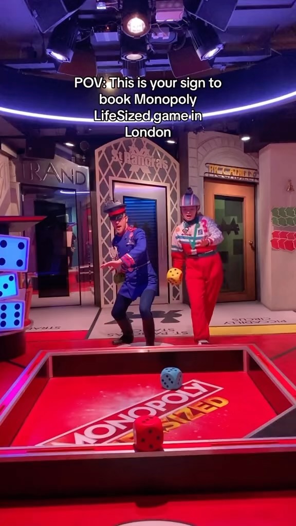 Monopoly-Themed Immersive Experience And Dining