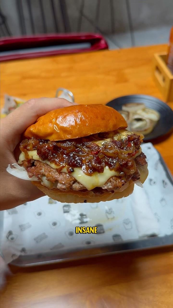 Bourbon Smashburger At Burger Boss