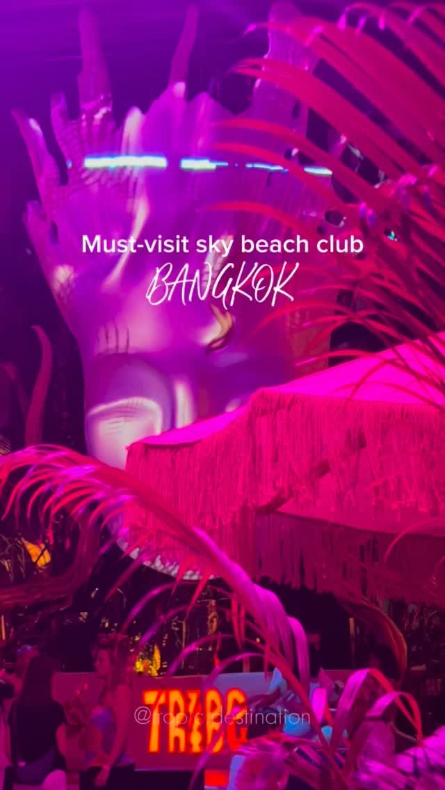 Bangkok's First Sky Beach Club