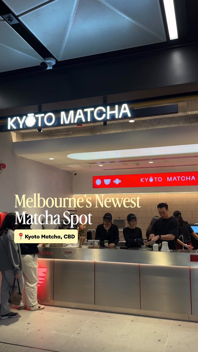 New Kyoto Matcha Spot Opens In Melbourne CBD