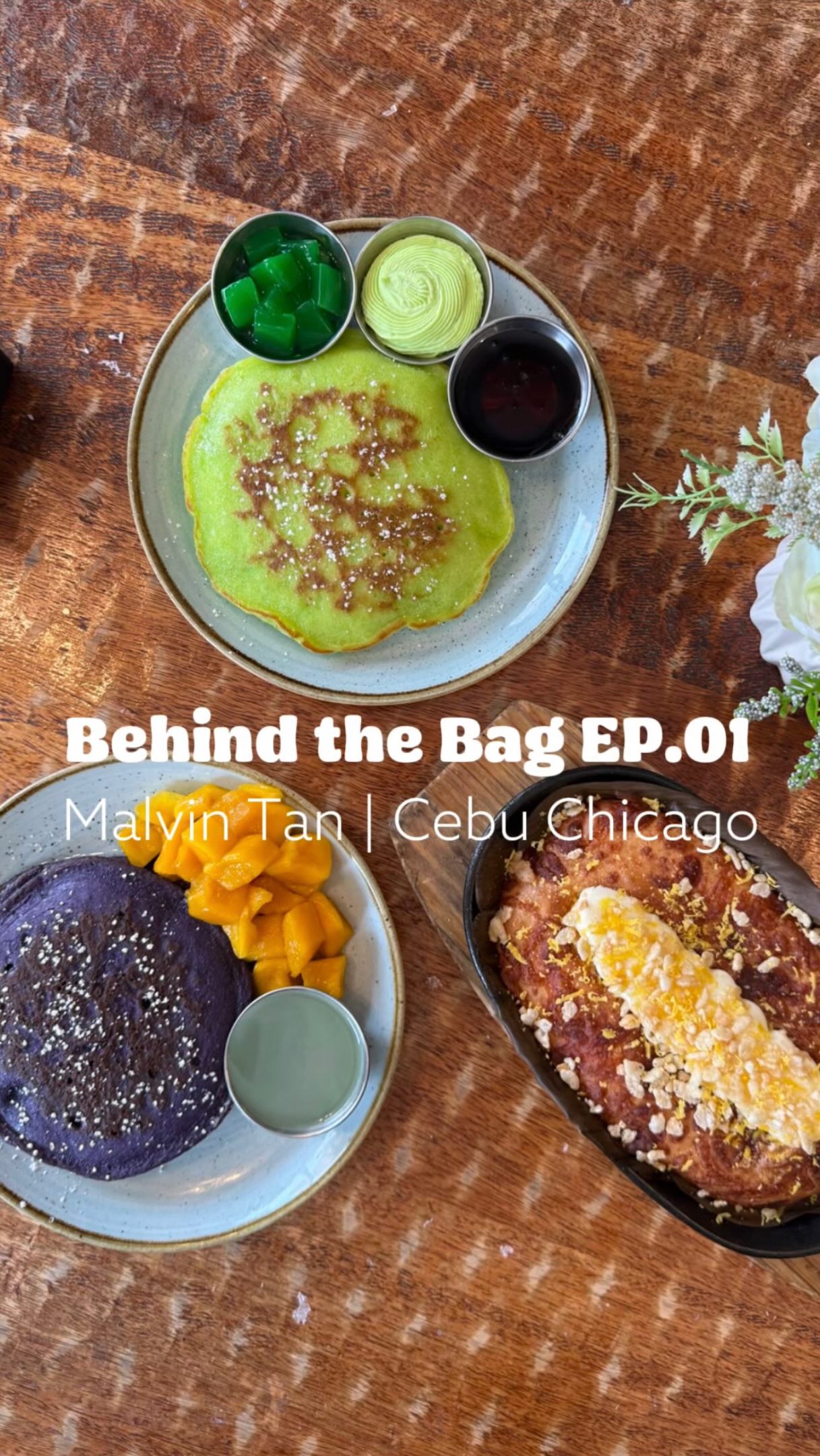 Filipino-Inspired Mochi Pancakes at Cebu Chicago