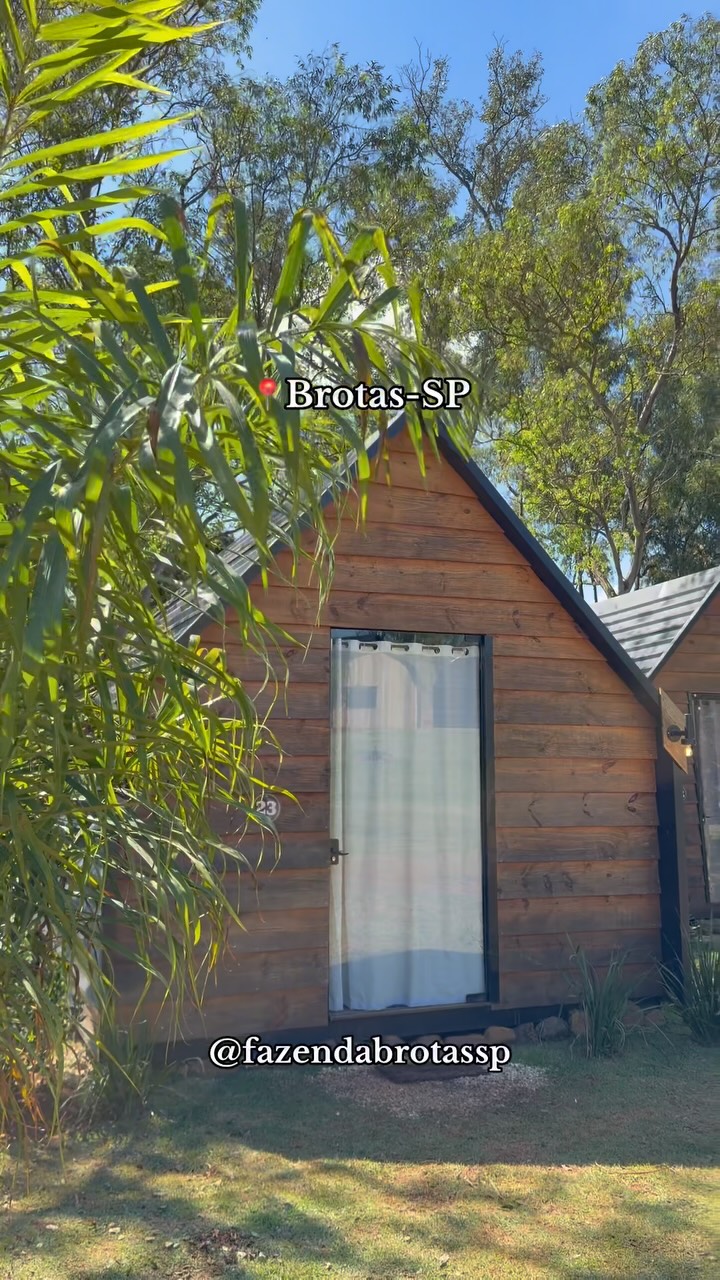 Fazenda Brotas: Cabins, Pools, and Nature