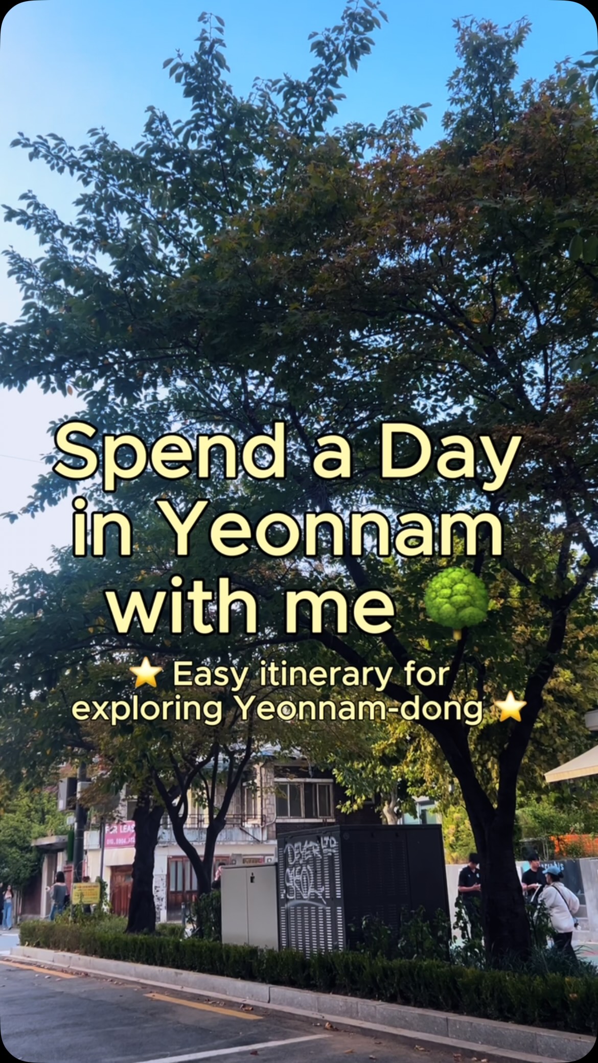 Yeonnam-dong Exploration: Cafes and Eateries