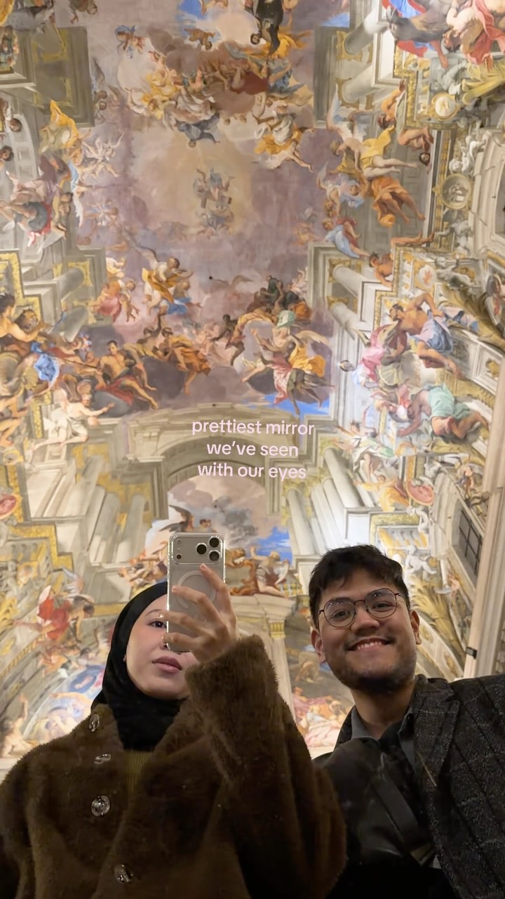 Roman Church With Elaborate Frescoes