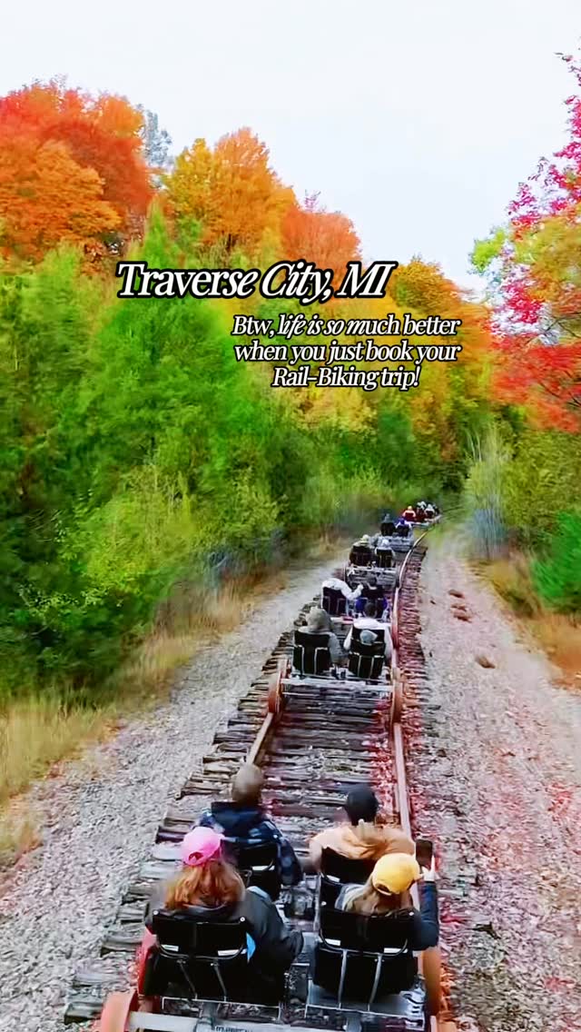 Traverse City Rail Biking Adventure