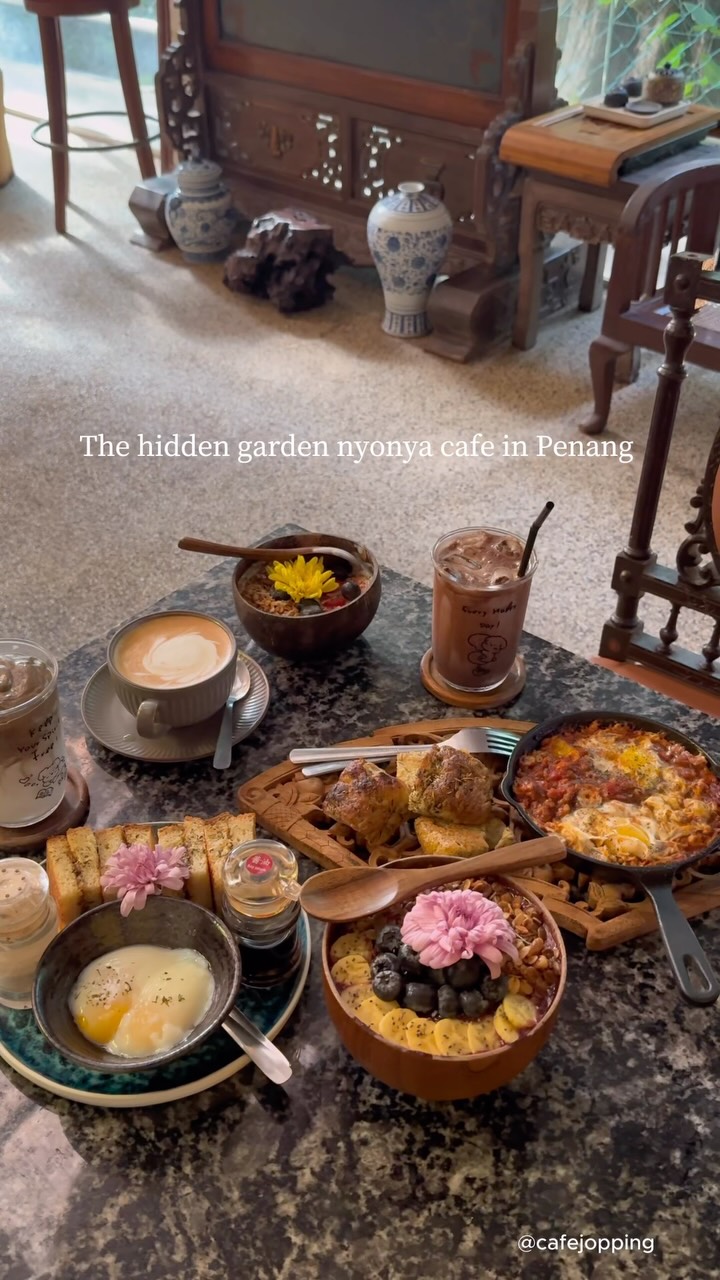 Penang Cafe With Garden Ambiance And Great Food