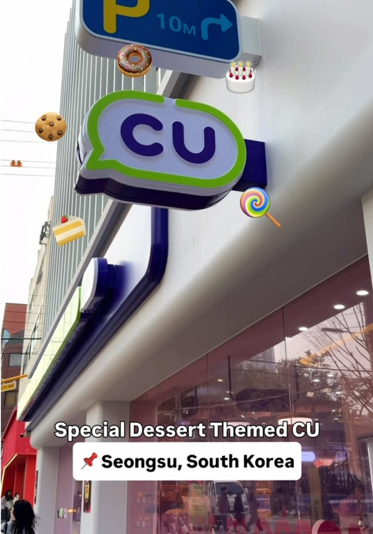 Seongsu Dessert Park CU Offers Sweet Treats