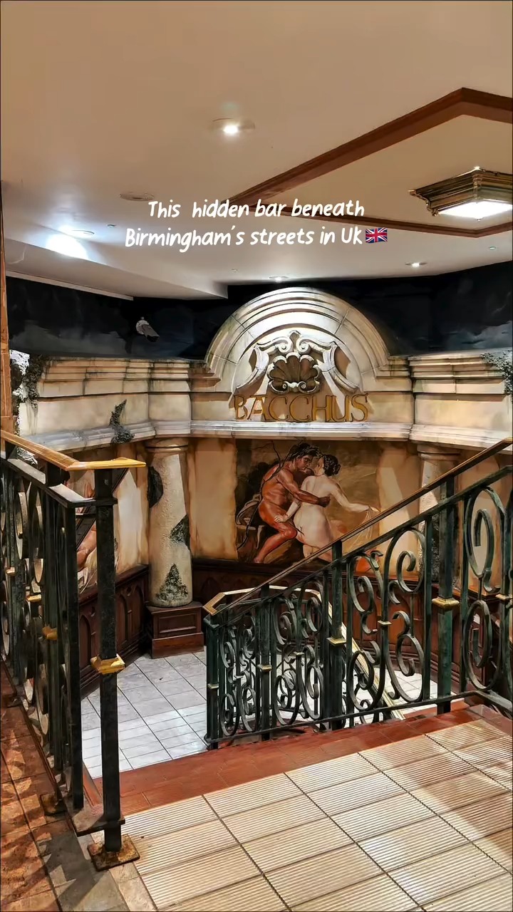 Birmingham's Enchanting Underground Bacchus Bar
