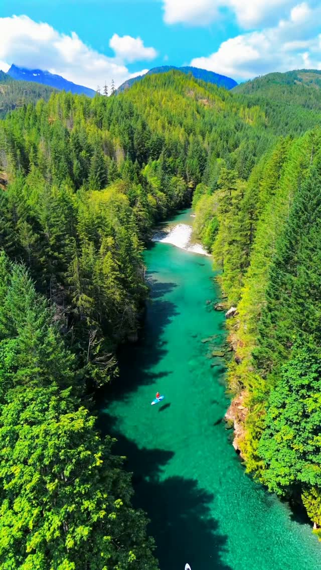 Taylor River Rest Area's Turquoise Waters