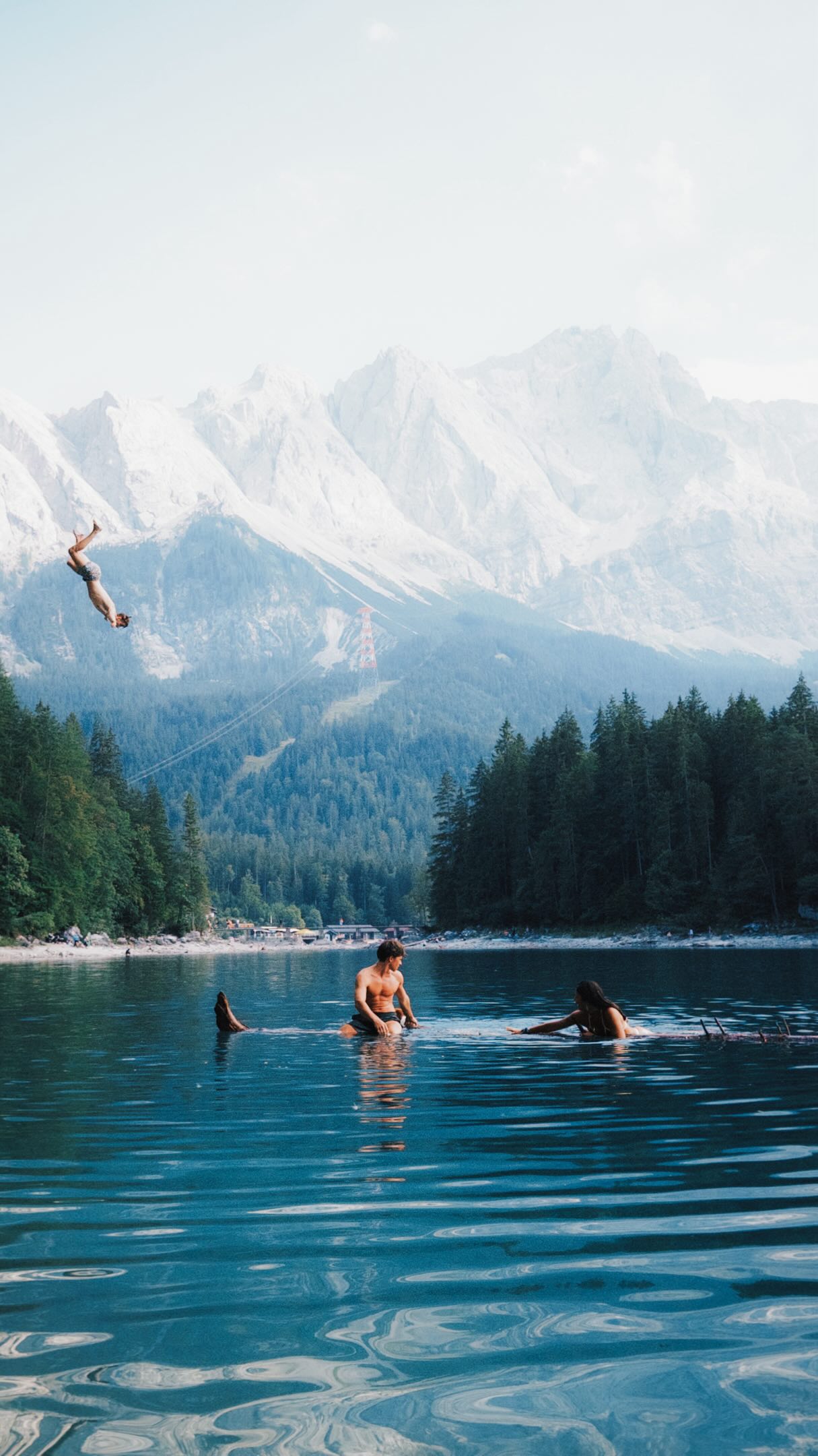 Eibsee Lake's Alpine Beauty