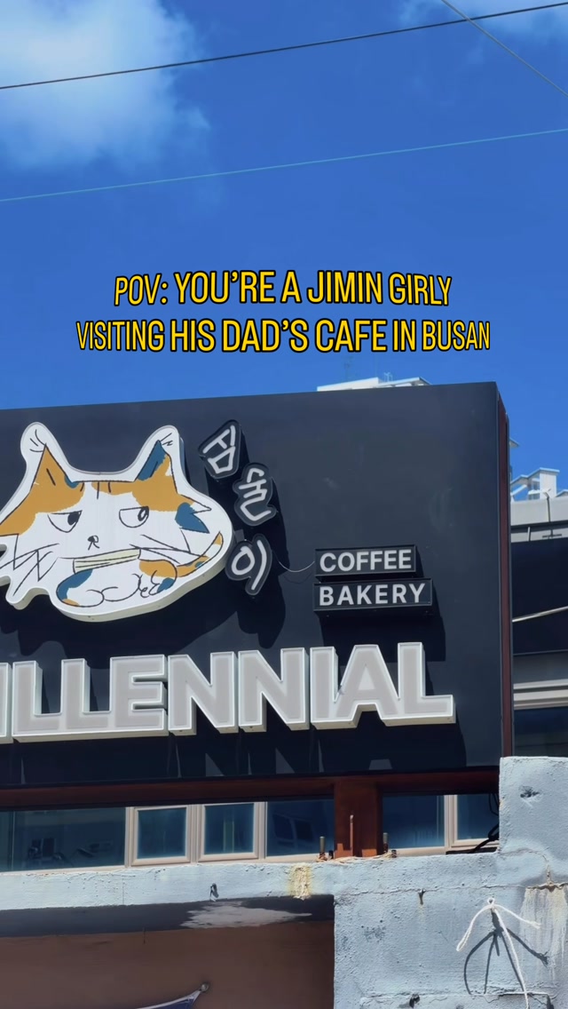 Jimin's Dad's Cozy Cafe in Busan