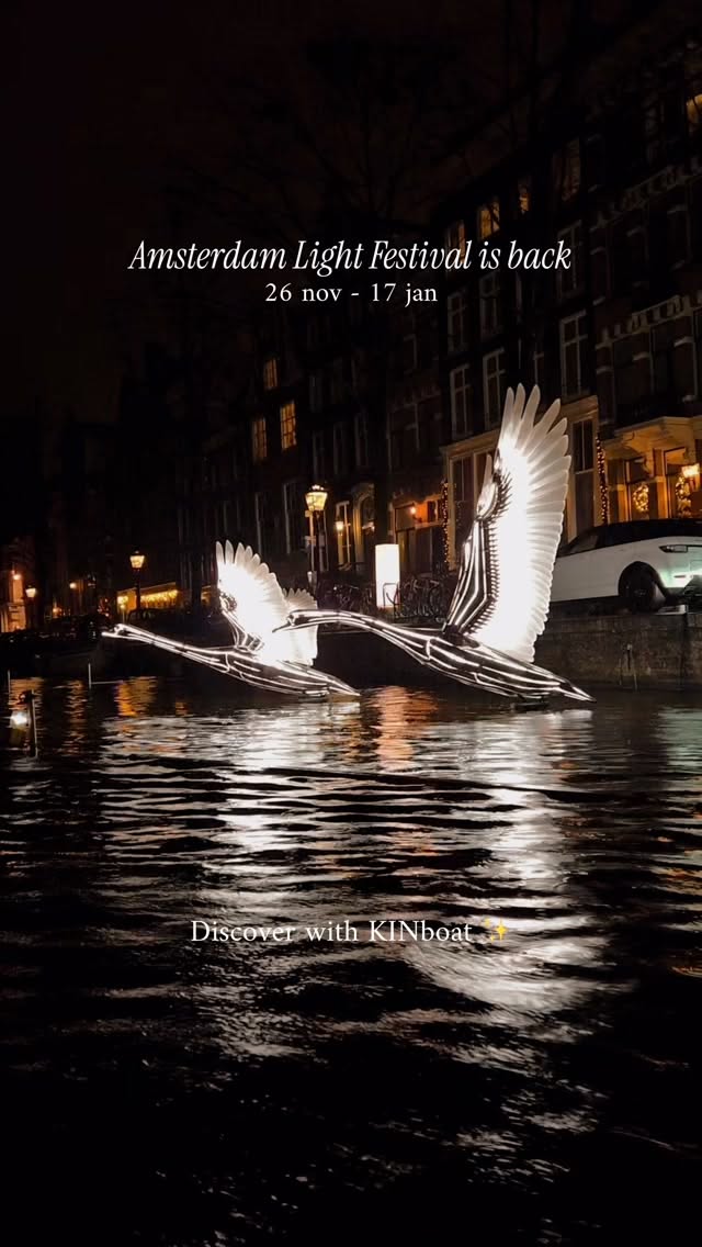 Amsterdam Light Festival Illuminates Canals