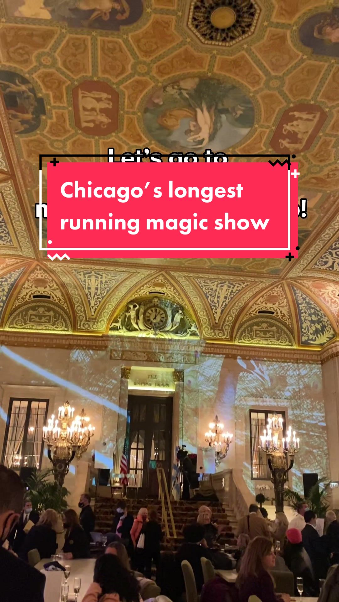 Magic Show at Historic Palmer House Hotel