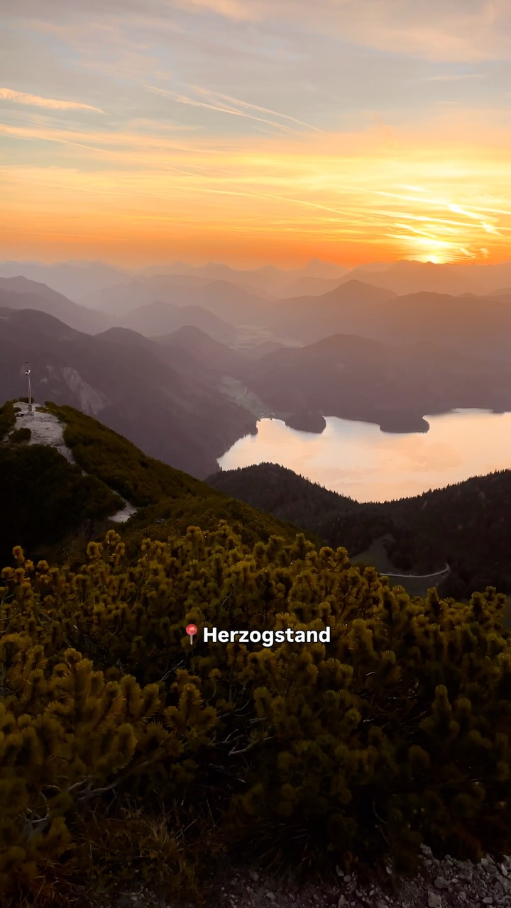 Sunrise Hike and Summit Views at Herzogstand