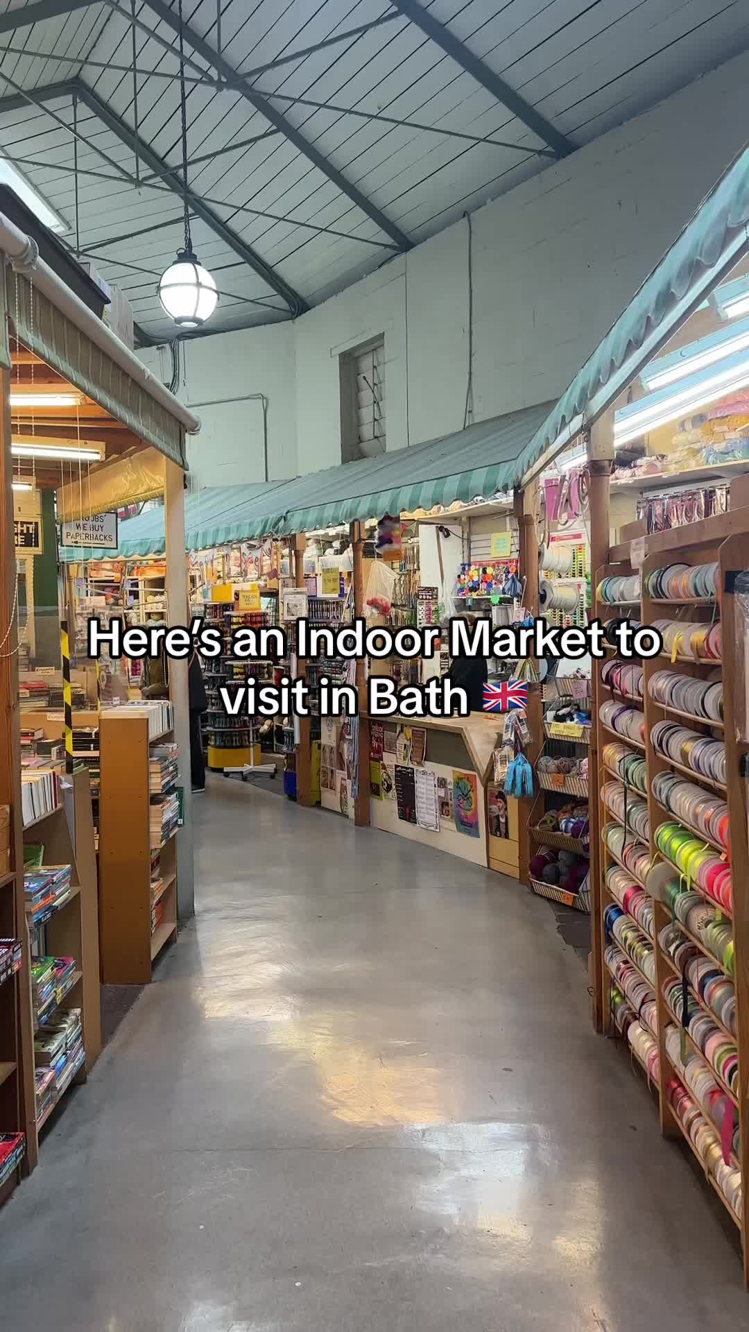 Bath Guildhall Market Interior Showcase