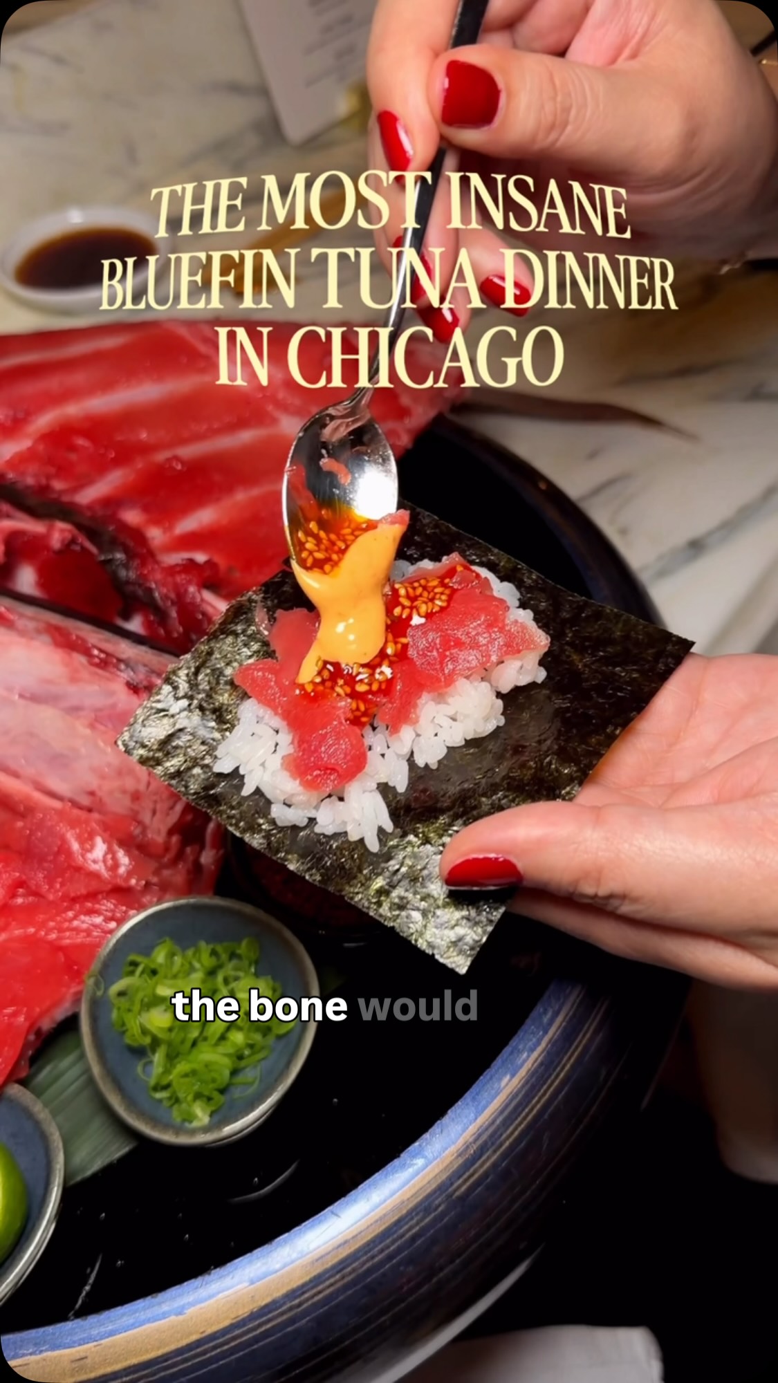 Miru's Bluefin Tuna Hand Roll Experience