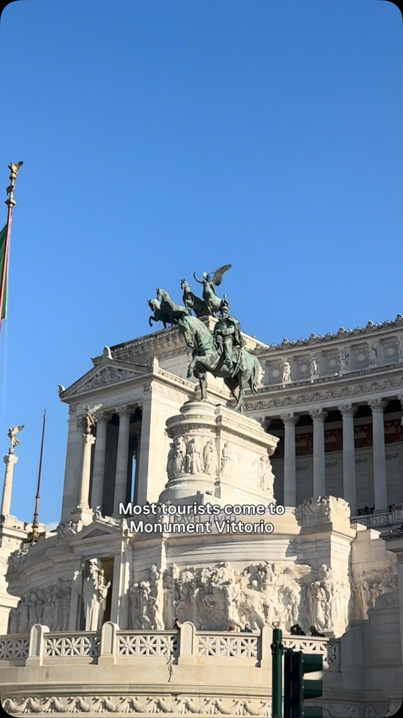 Rome's Ancient Ruins and Victor Emmanuel II Monument