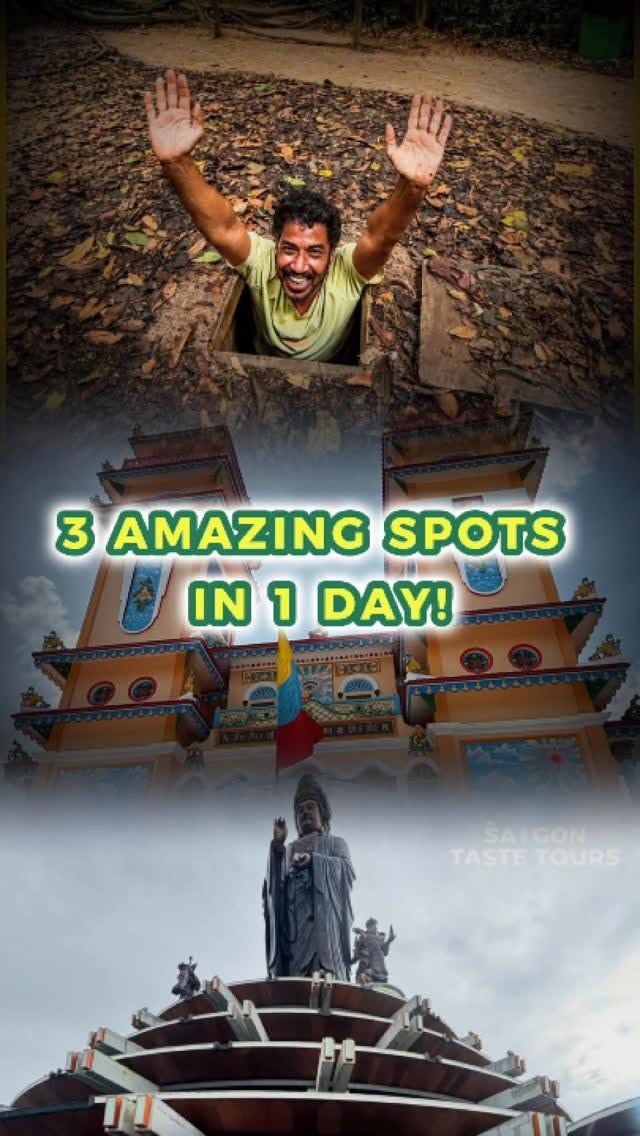 Vietnam's Cu Chi Tunnels And Black Virgin Mountain