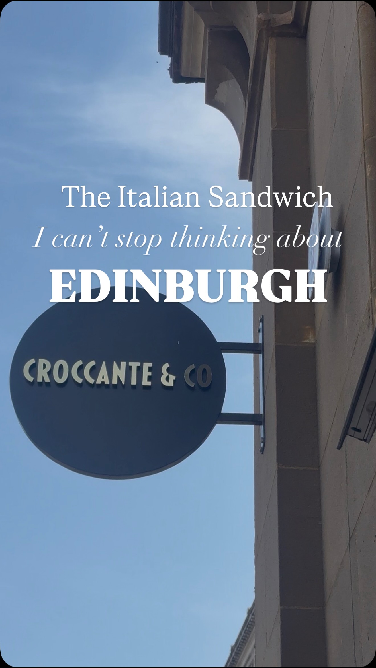 Edinburgh's Top Italian Sandwich Shop