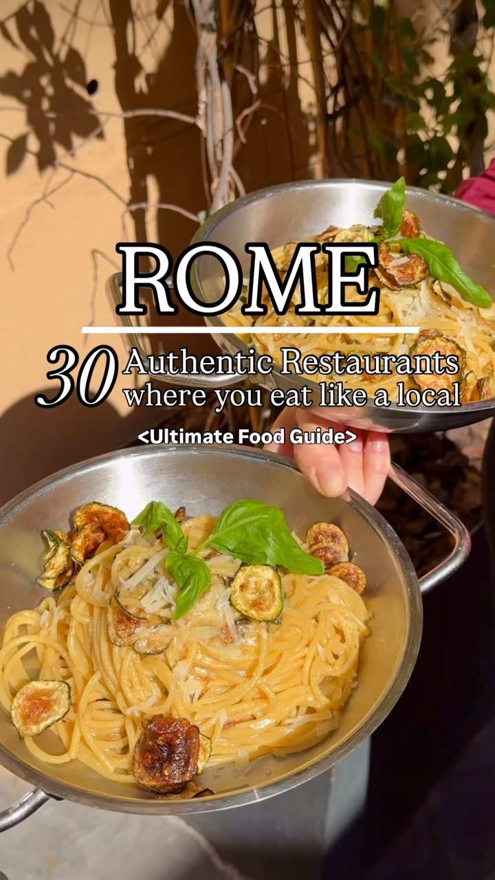 Best Roman Restaurants For Traditional Italian Food